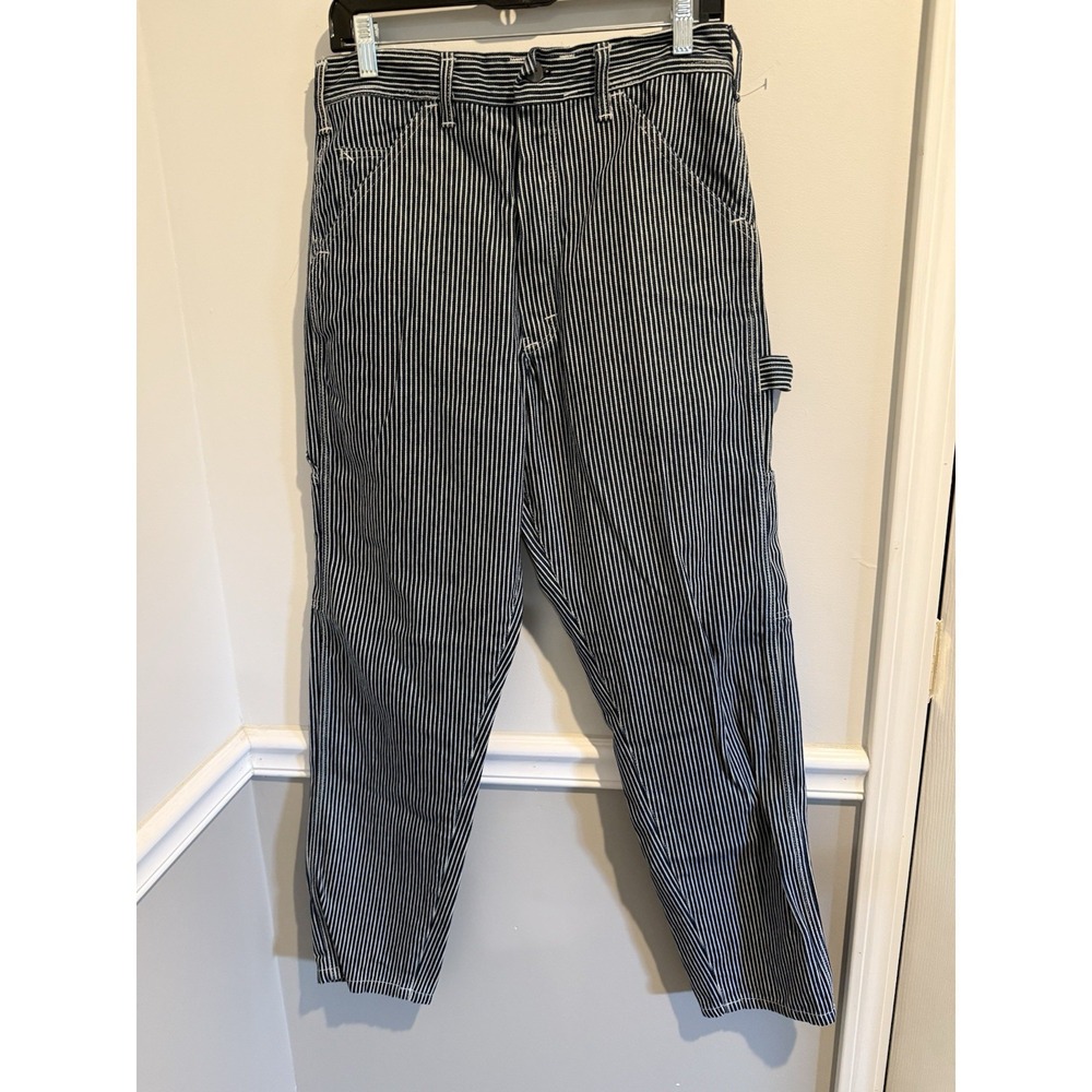 Stan Ray USA RARE 50th Anniversary Straight Painter Pant Hickory Stripe Medium - Picture 2 of 15